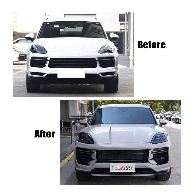 Porsche 9y0.1 to 9y0.2 1:1 front and rear bumper 1:1 kit